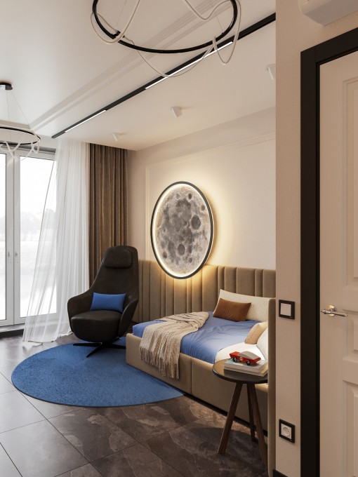 “ТвояПривилегия”郊区公寓室内设计丨“Интерьерком”设计工作室-63