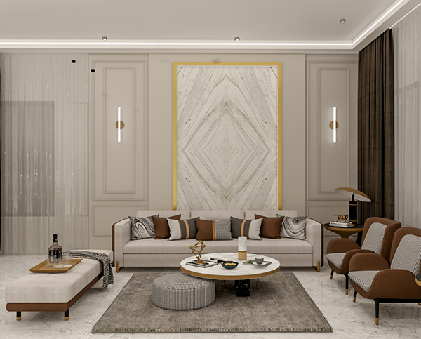 Classical living and dinning area-2