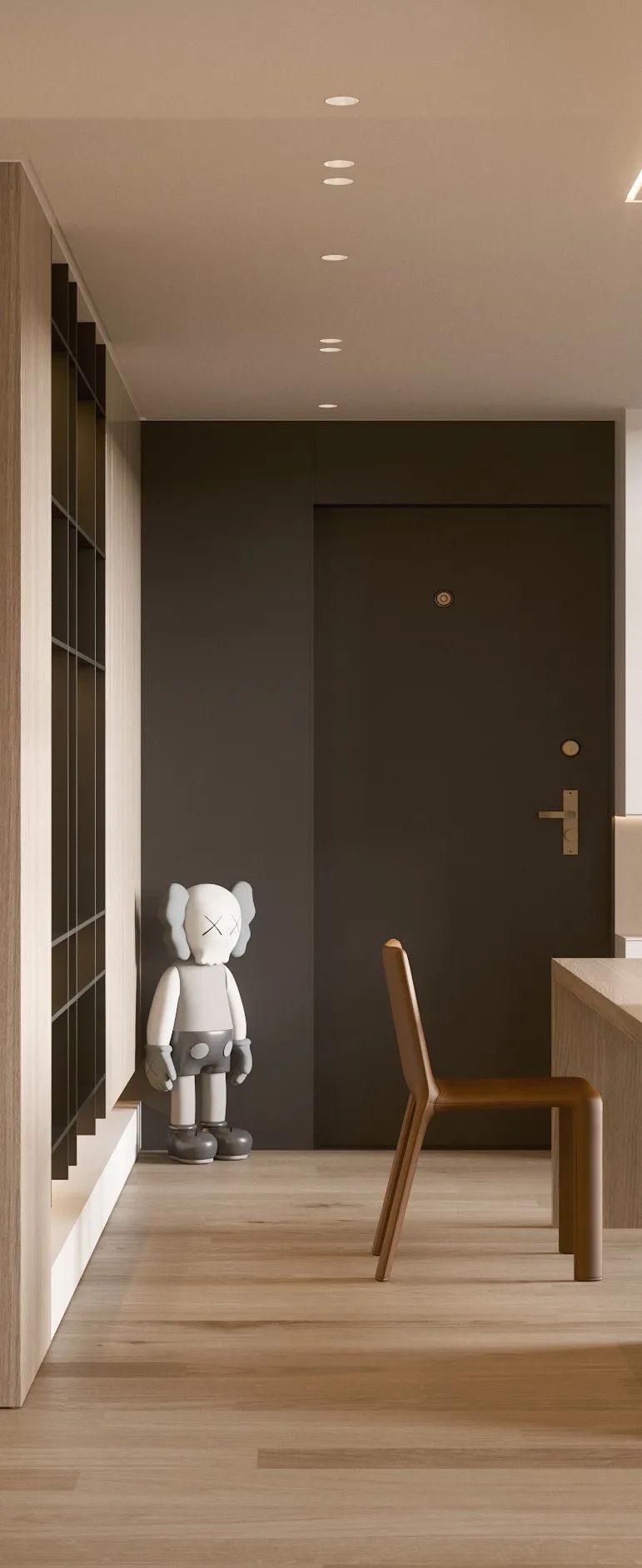 包头的 140m2 现代简约 loft公寓-6