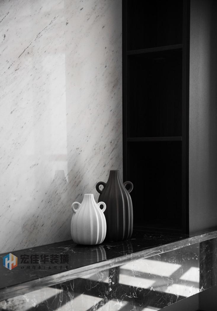 现代黑白灰,打造简约大气家居空间-8