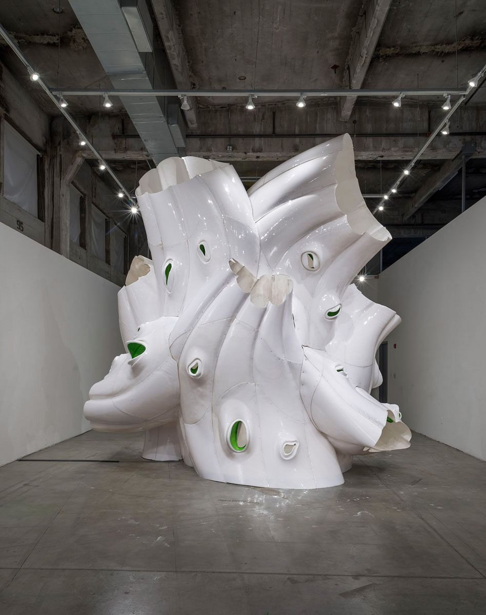 “Apertures”壳结构装置丨美国洛杉矶丨Herwig Baumgartner和Scott Uriu-1