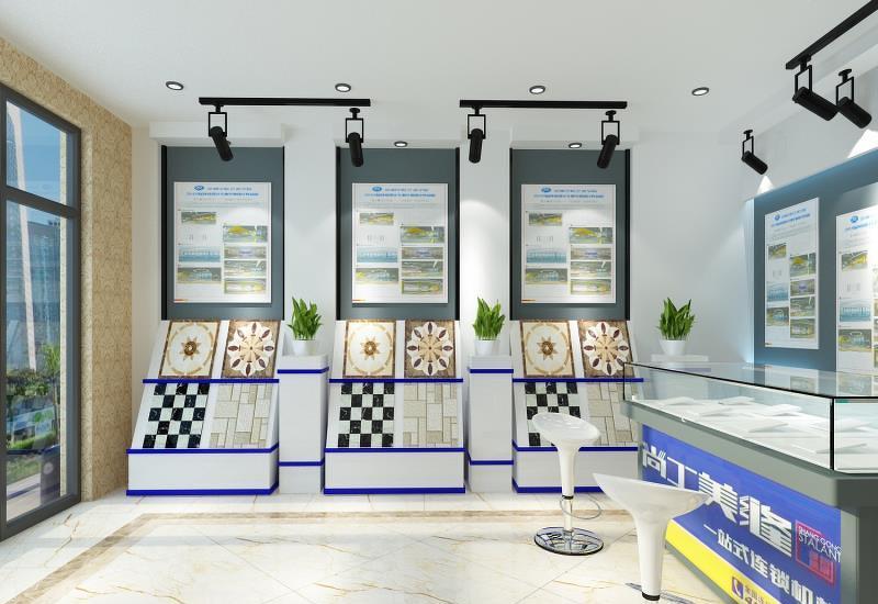 居然之家美缝石材店室内设计案例解析-0