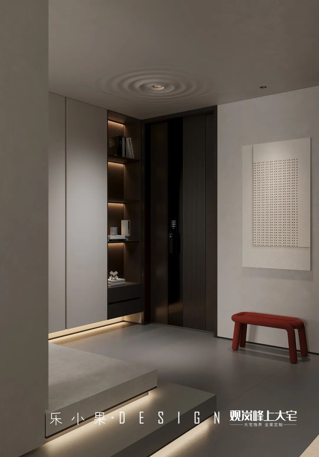 观岚峰上大宅丨金颖：简约格调，不失其华的宜居空间-43