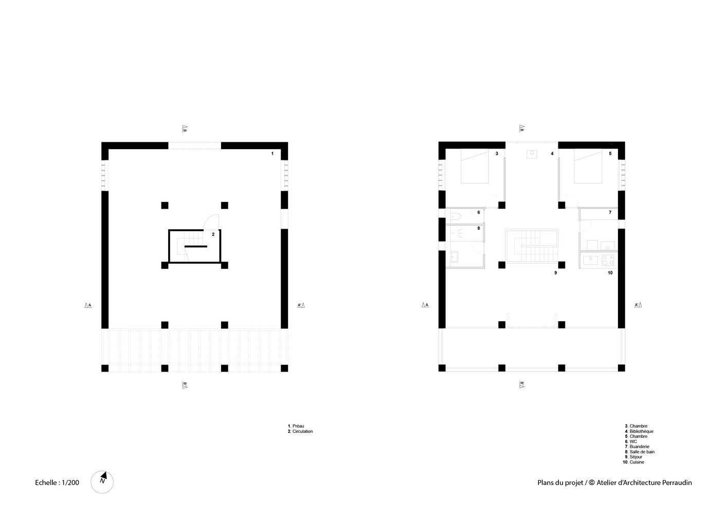 " Perraudin Architectes 打造环保、低成本石头木屋"-51