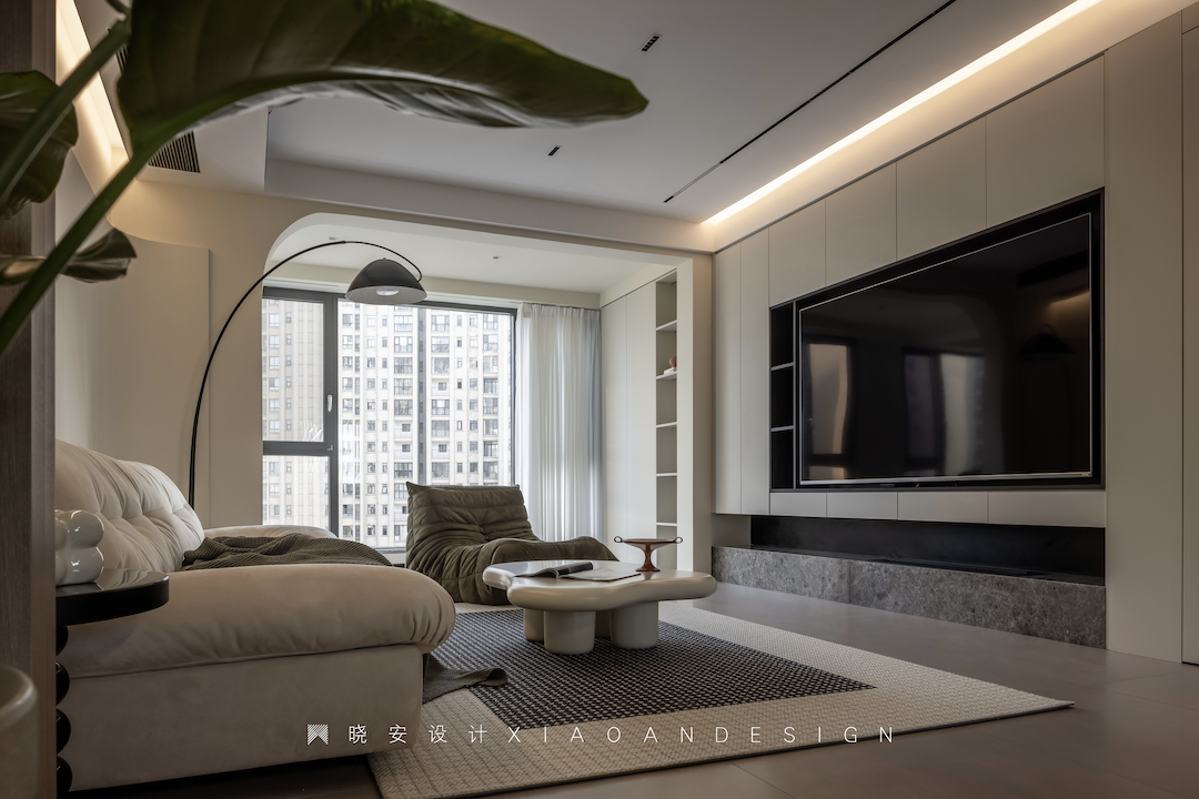 自然之居 · 晓安设计的温馨大平层-3