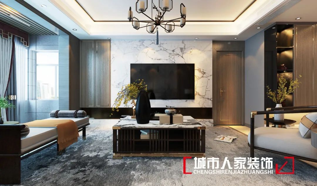 新中式设计,160㎡打造高级美-8