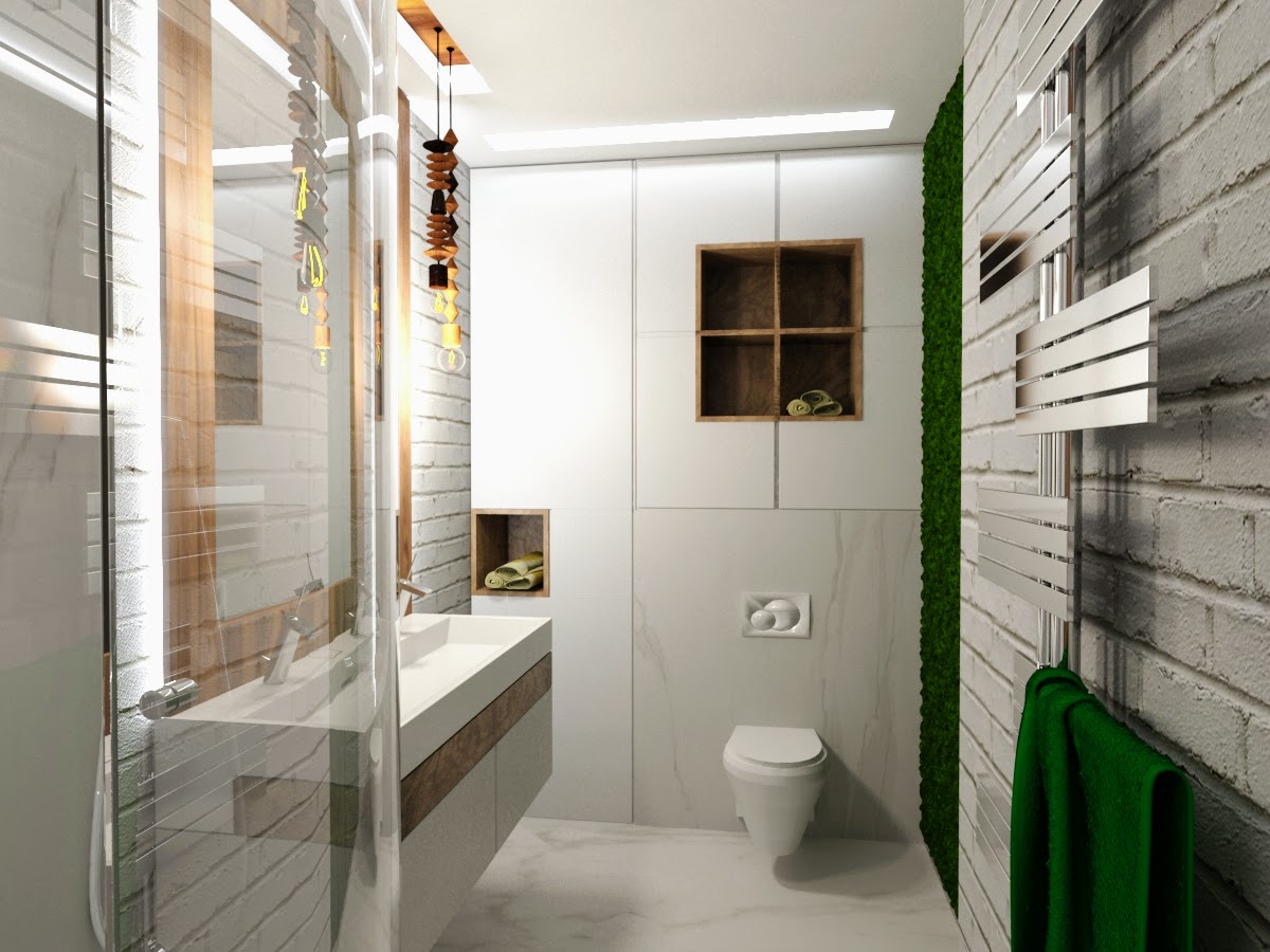 Minimalist design apartment project 65 m2-5