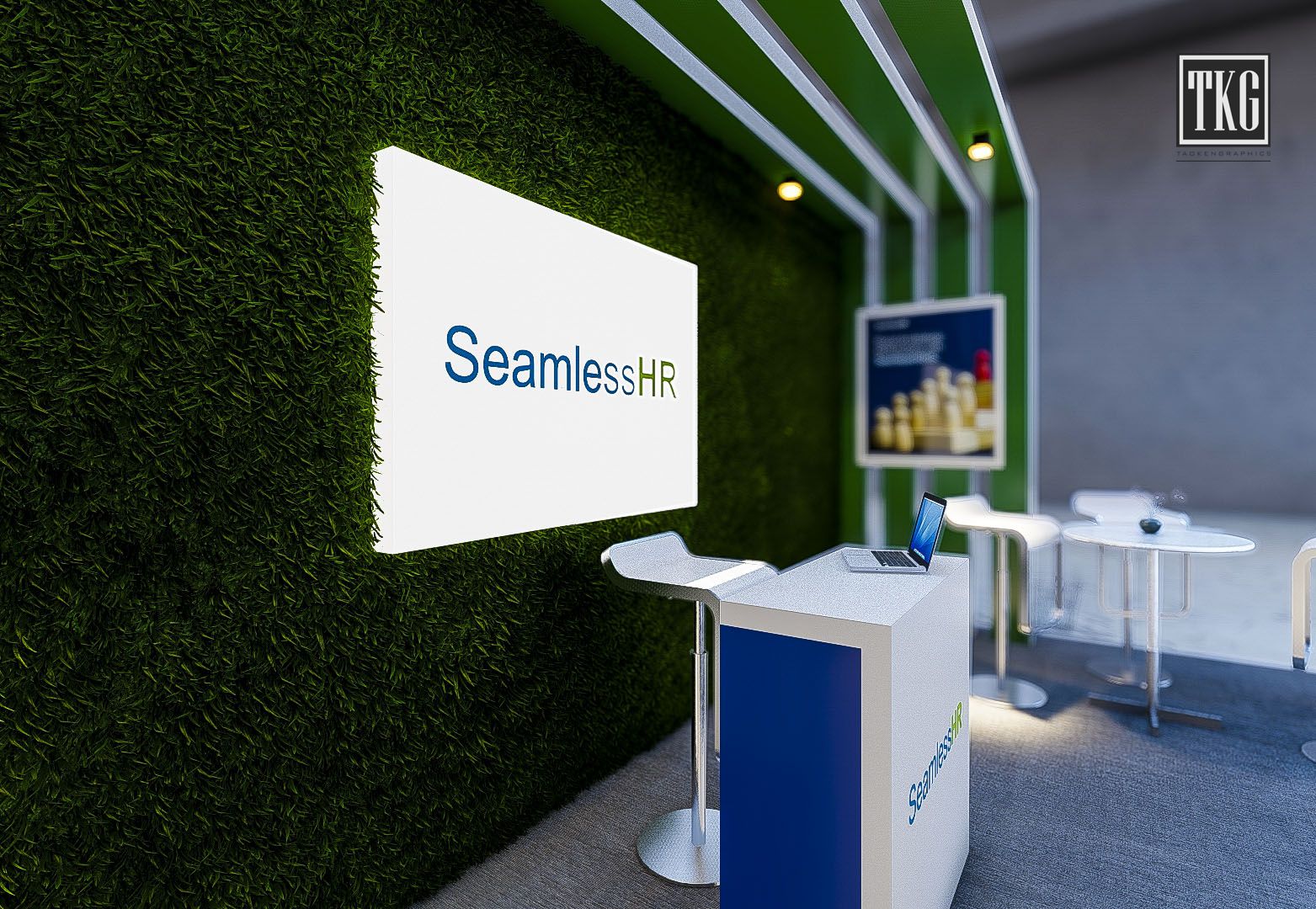 Seamless HR booth design Abuja Nigeria-6