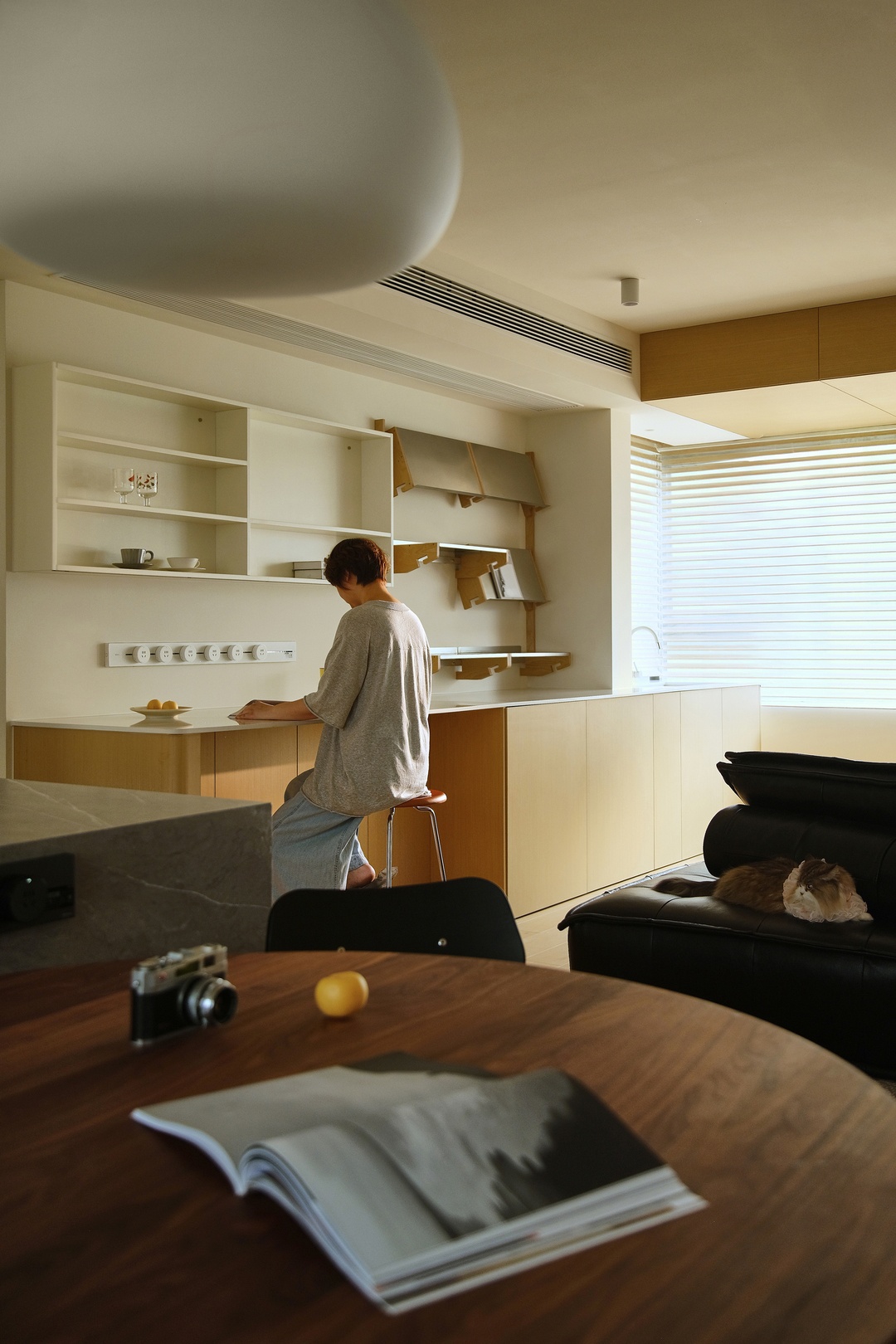 原木风婚房设计丨中国南京丨可米设计-14