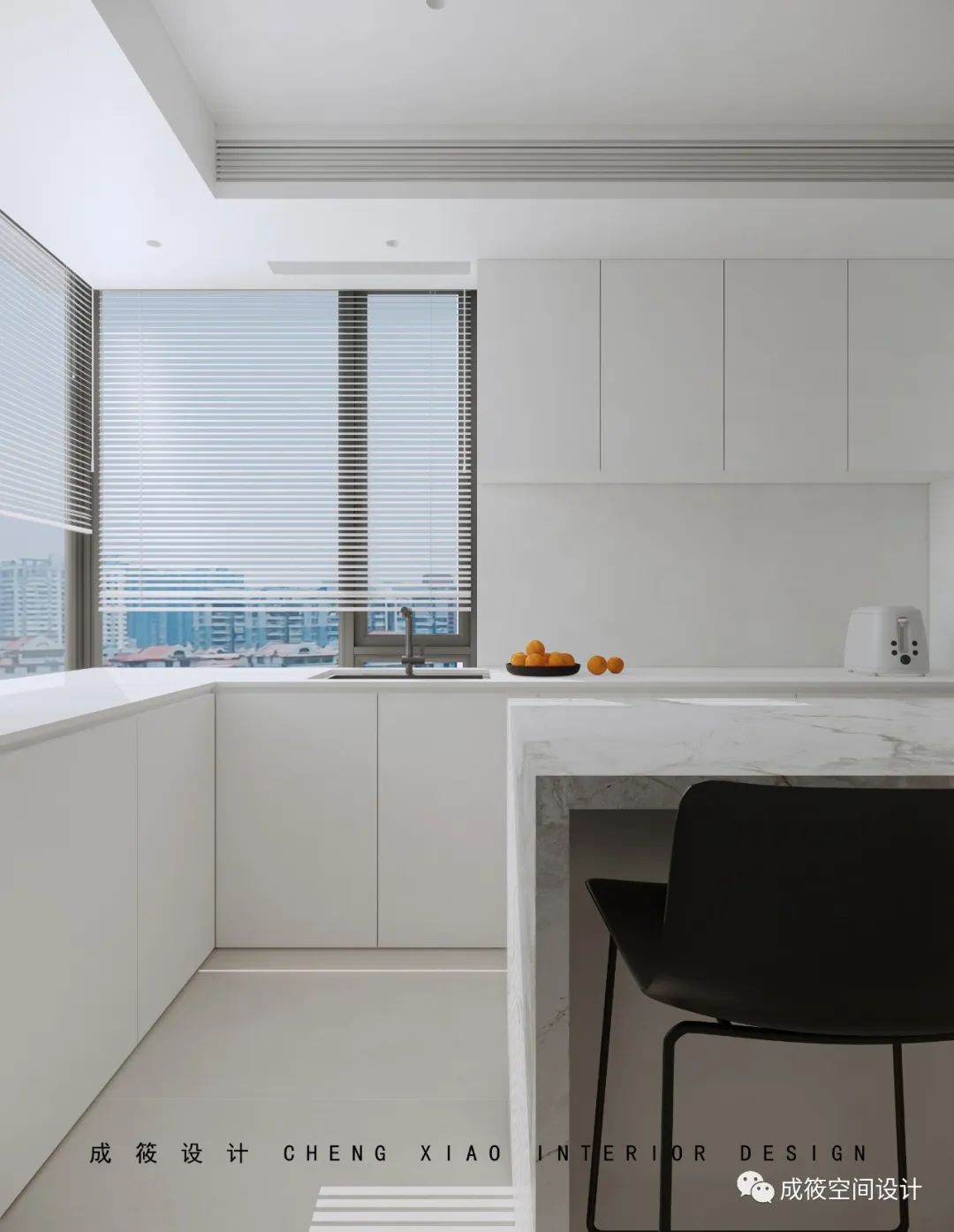 上海纯白治愈公寓丨中国上海丨成筱设计-14