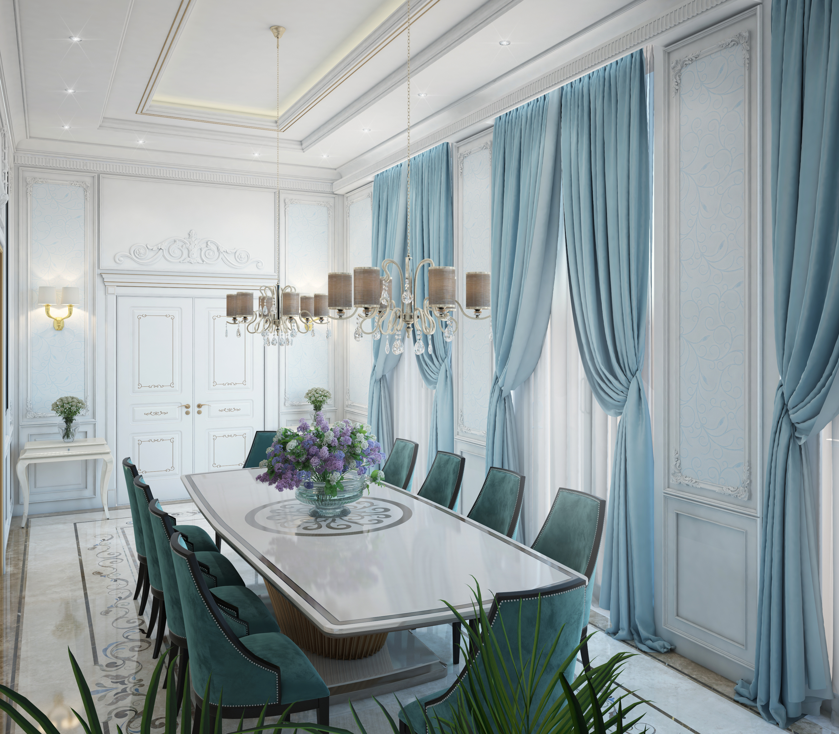 Classical interior design in kuwait-4