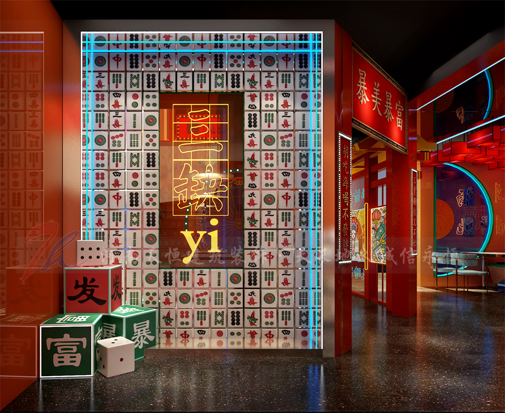 泰国嘻嘻麻辣烫店设计丨天恒装饰-7