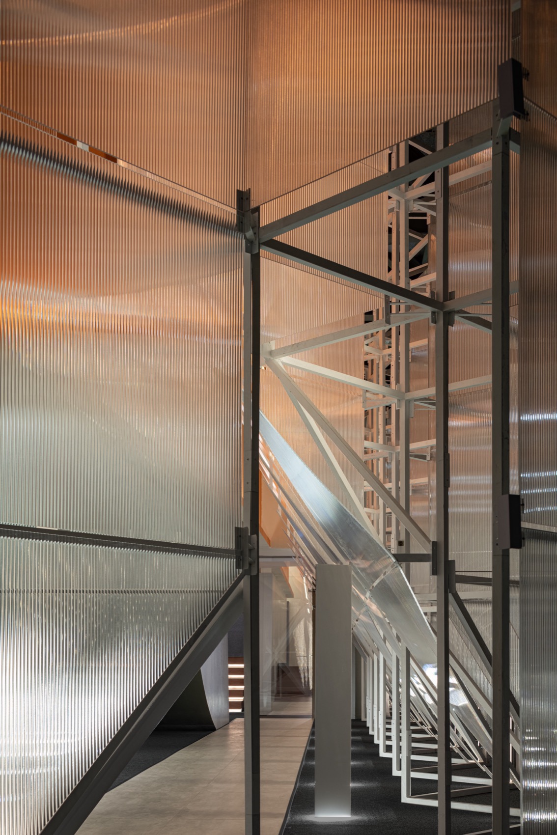 西奥电梯2024广州设计周展厅丨中国广州丨加减智库设计事务所-80