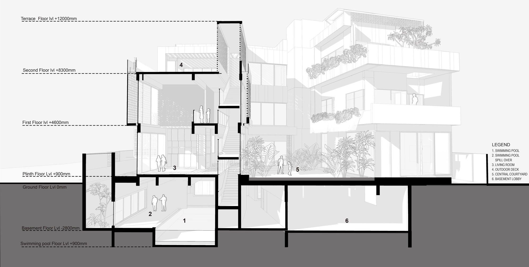 58 号项目住宅丨印度班加罗尔丨The Purple Ink Studio-24