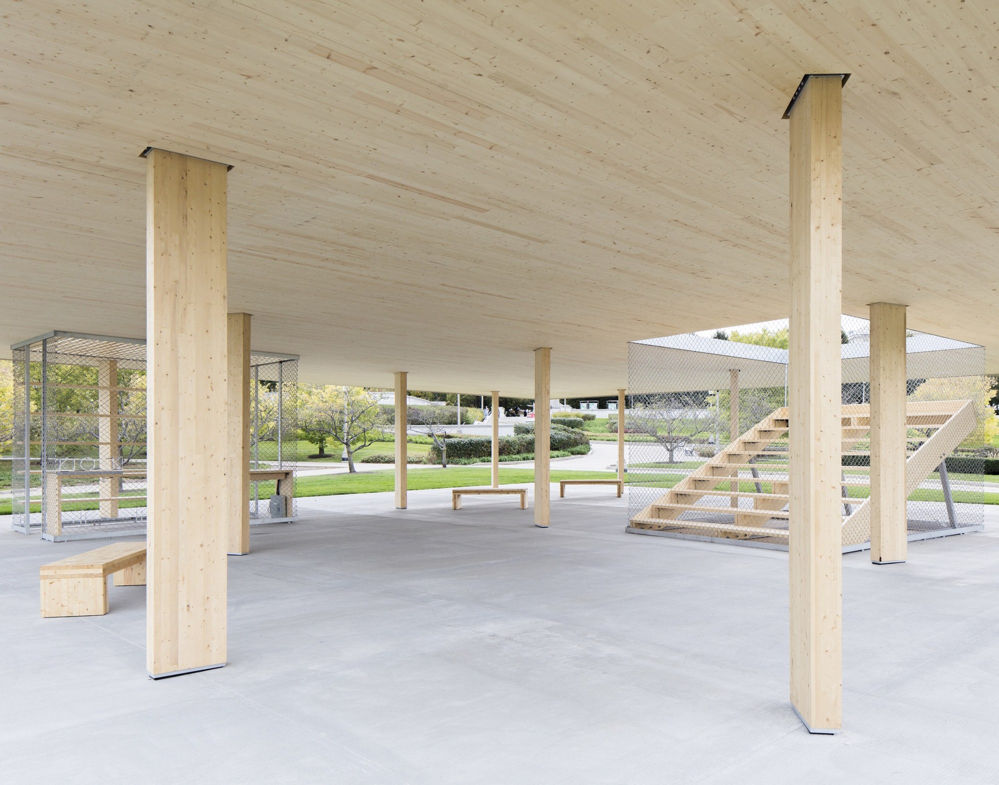 芝加哥湖滨亭 | 木构建筑的简约魅力-8