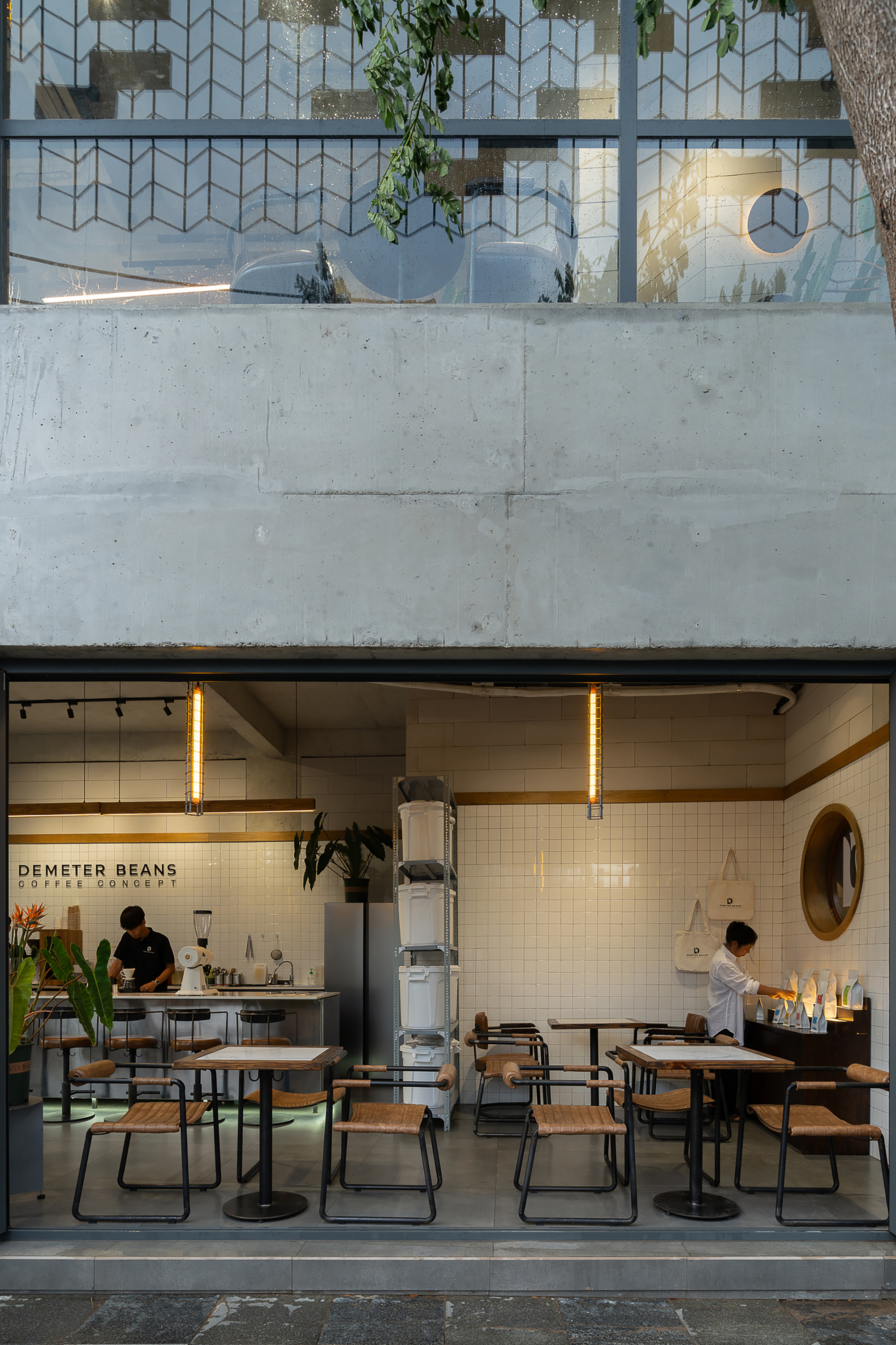 Demeter Beans II 咖啡店和 D 公寓丨越南丨KCONCEPT,KOHARCHITECTS-14