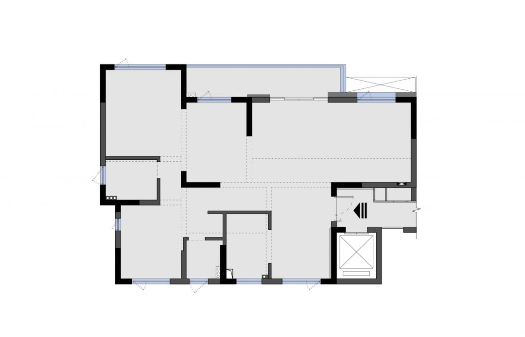 浙江乐清 168m²现代简约顶跃之家-7
