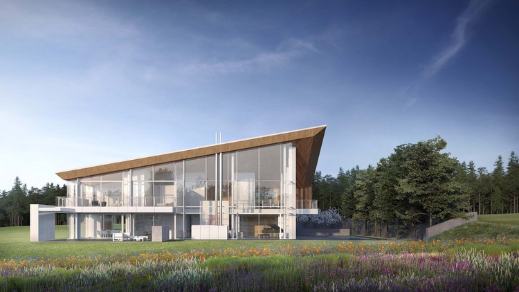 Richard Meier - Partners Designs Two Villas for Ground-6