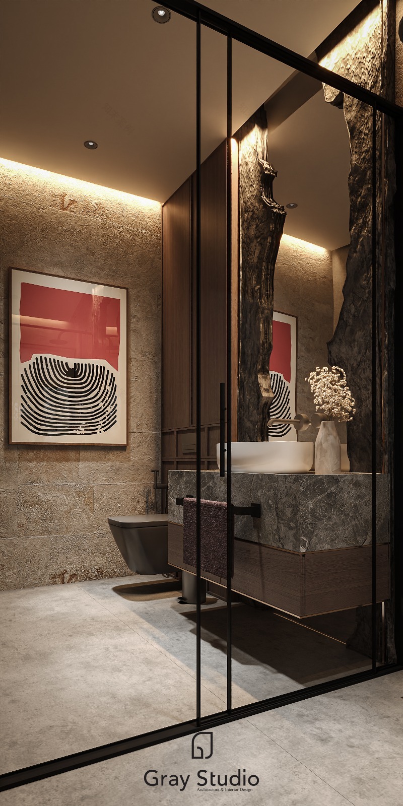 主卧设计项目丨英国丨Mustafa Wael,Gray Studio-10