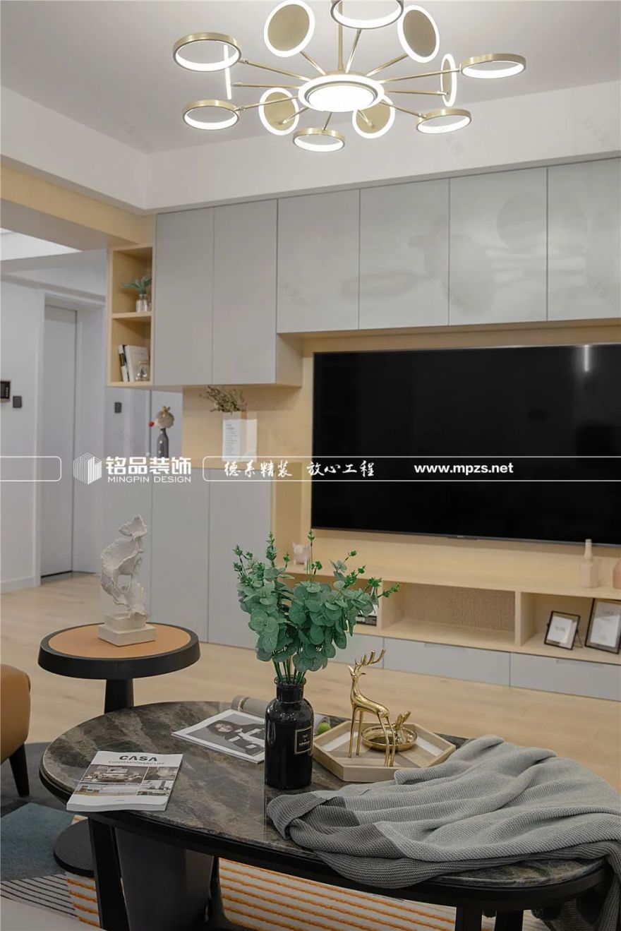 126 平方原木北欧风家居,二宝妈妈老房收纳逆袭-32