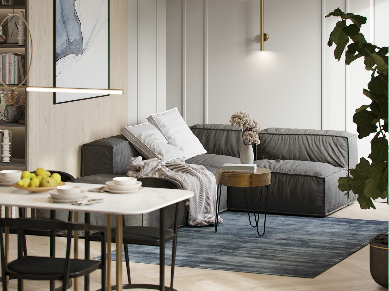 100㎡小空间设计，原来小空间也可以这么美！-0