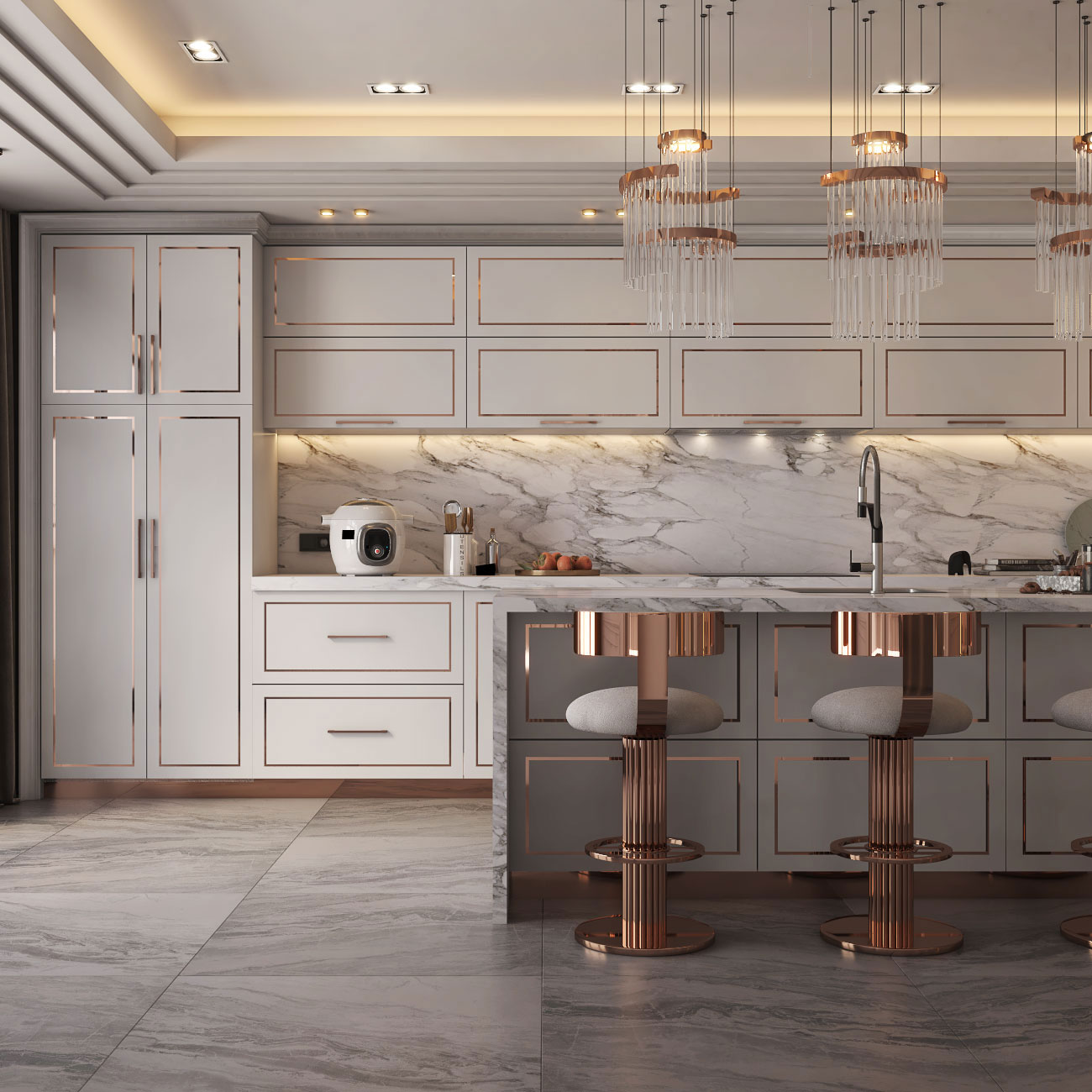 ROZE GOLD KITCHEN-0