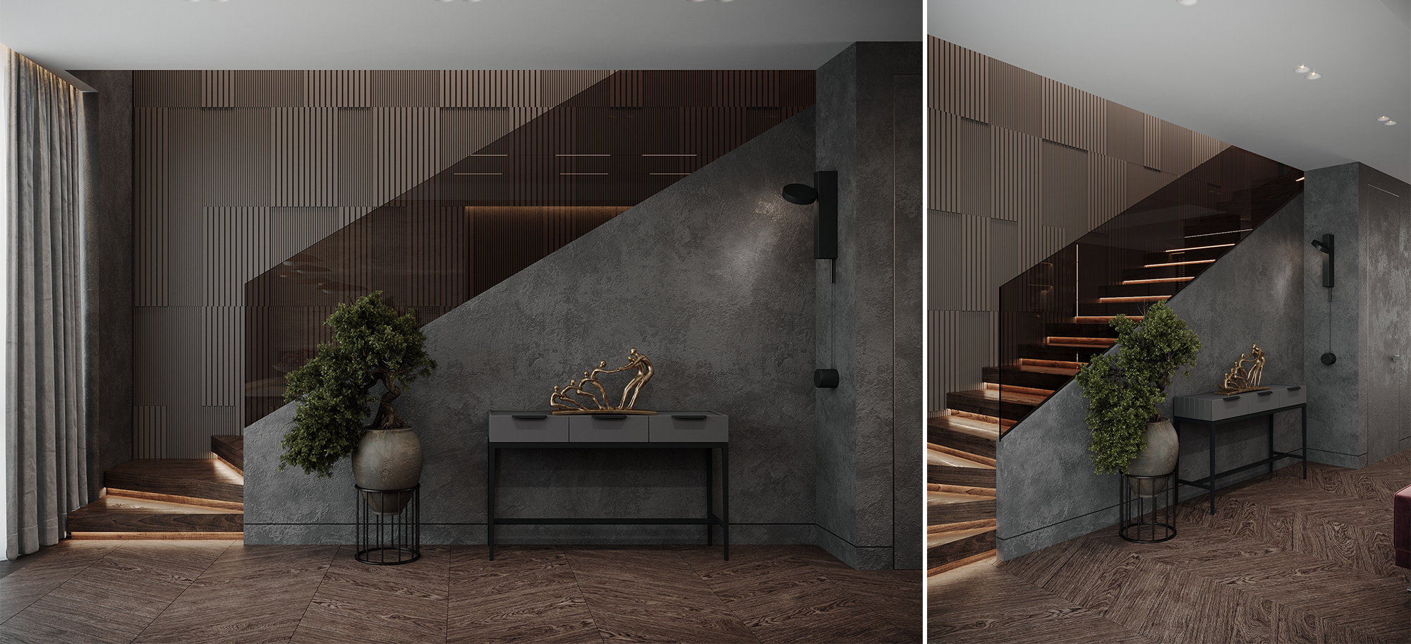 深圳私宅丨三层家庭联排,别墅设计丨中国深圳-15