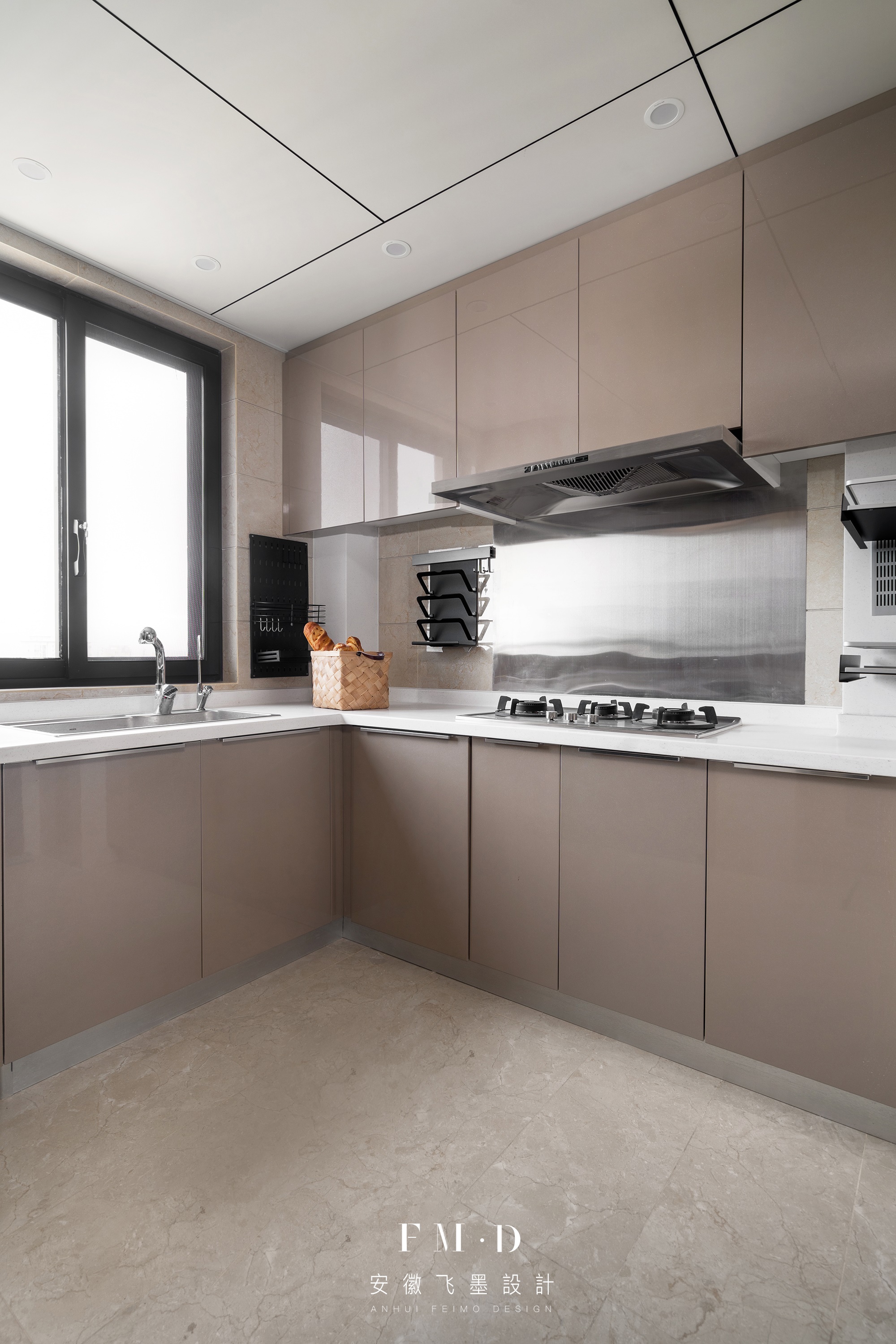 飞墨新作 || 三世同堂居132㎡现代简约家，高度舒适感拿捏！-12