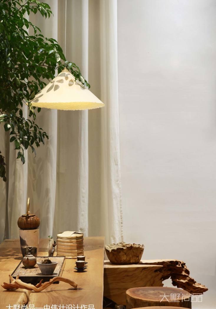 "新中式禅意茶室 | 品茶论道,挥毫泼墨"-6