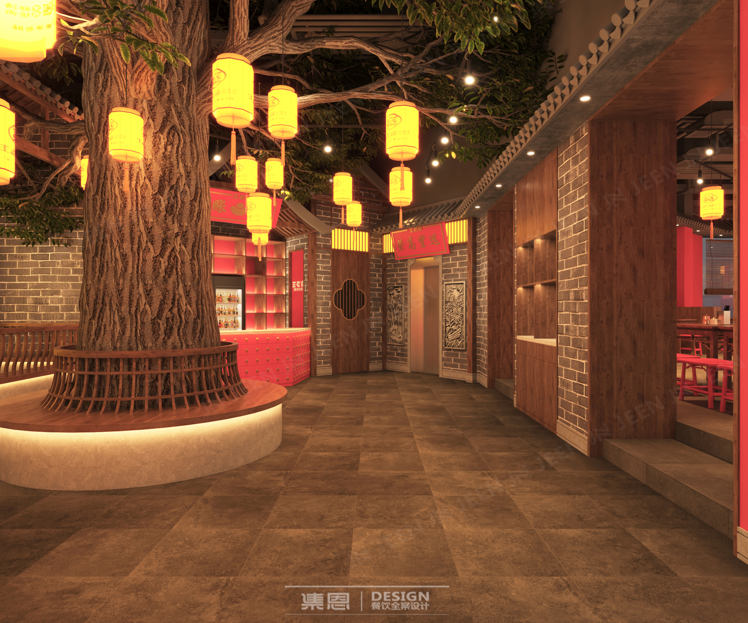 王老宽·宴宾楼丨中国郑州丨集恩餐饮全案设计-15