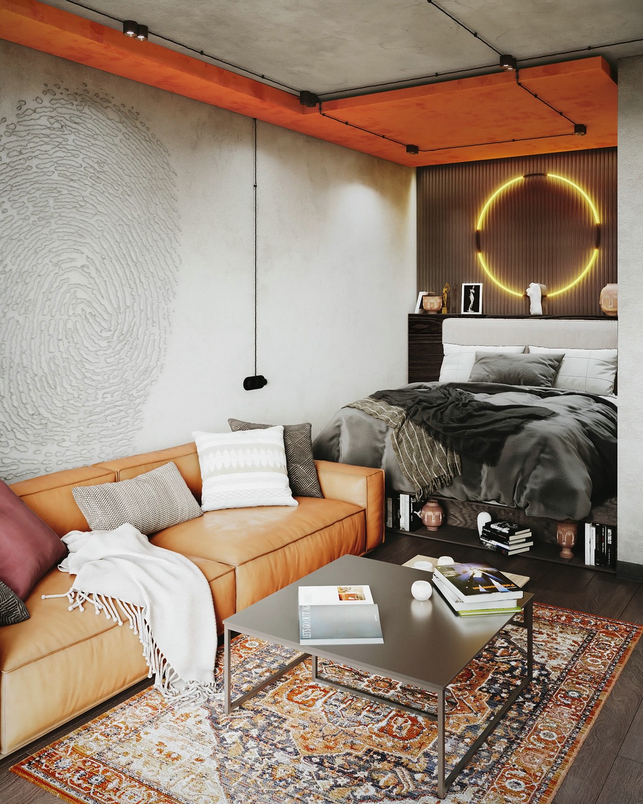 伦敦40平方米。单间公寓-3