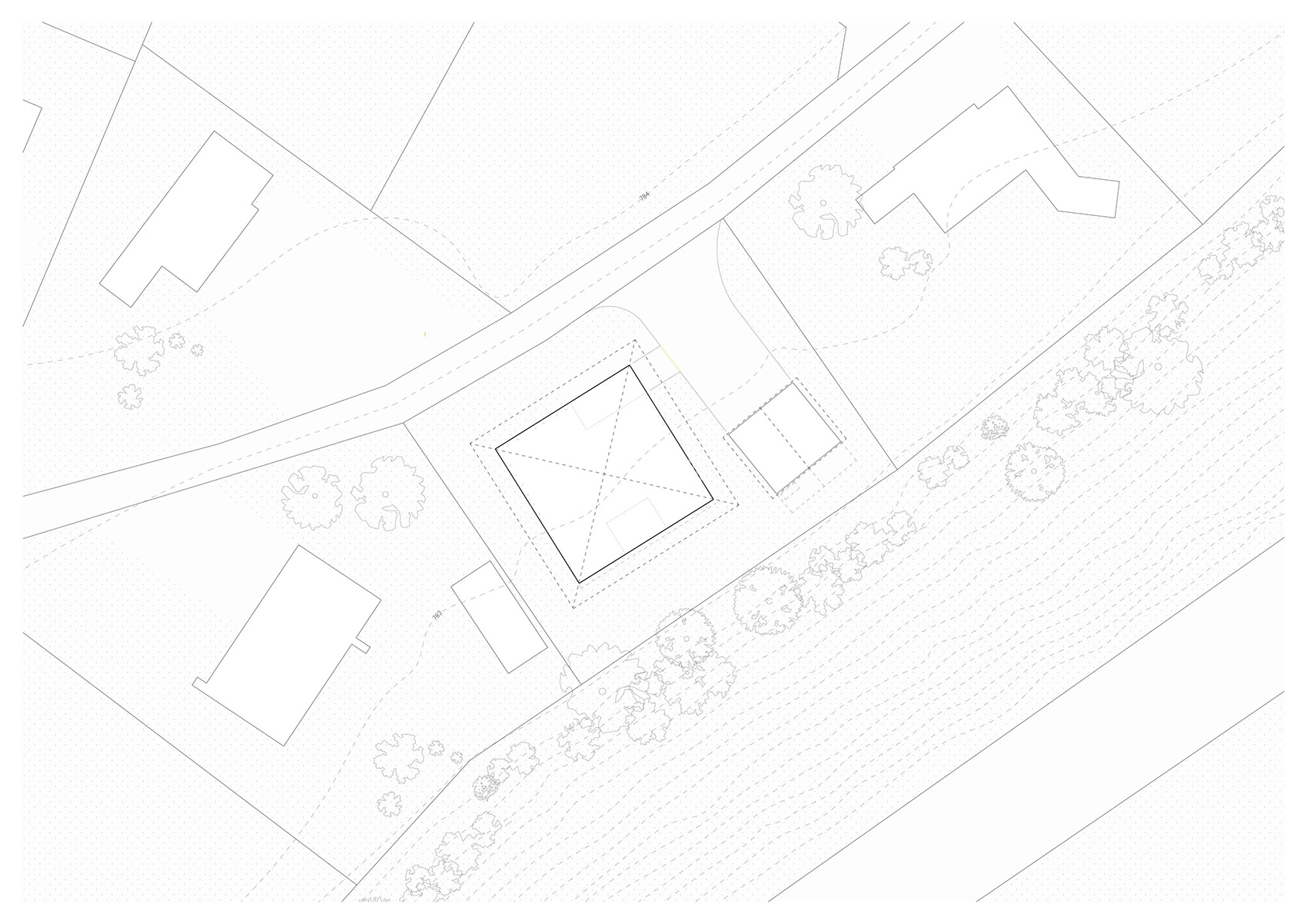 有金字塔屋顶的住宅，瑞士 / Charly Jolliet Architecte-30