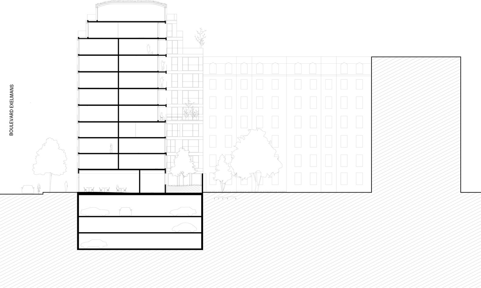 巴黎第十六区 E·elmans MichelAnge 建筑丨法国巴黎丨Stefan Architecture-11