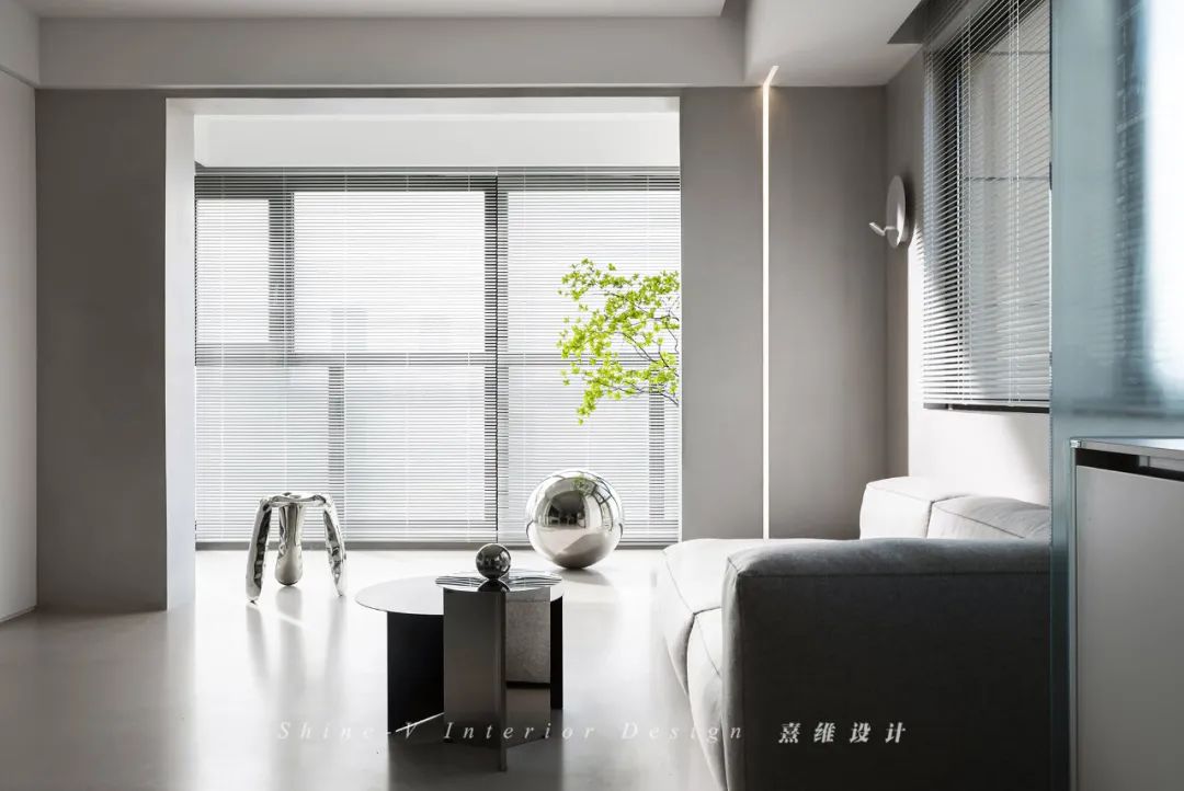 《不繁》极简风格精装房改造，打造空灵静美空间-26