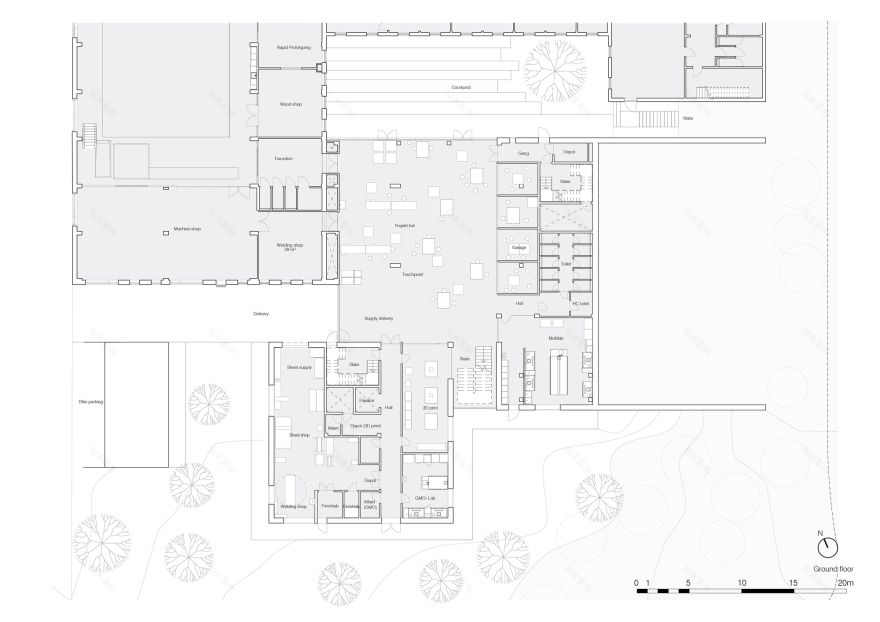 DTU 天空实验室丨丹麦丨Rørbæk og Møller Arkitekter-4