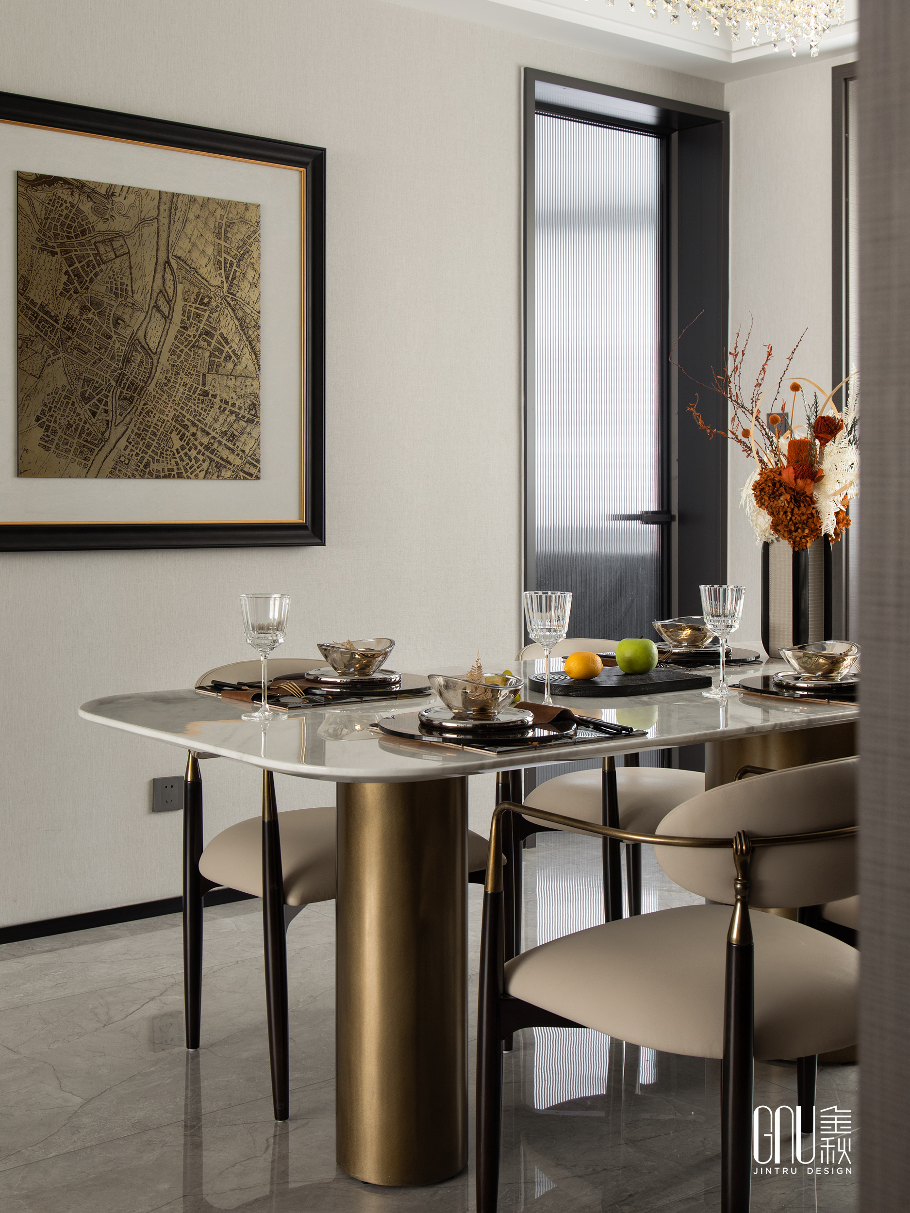 闻达西安黄金嘉境样板房 170 户型丨中国西安丨深圳 GNU 金秋设计-18