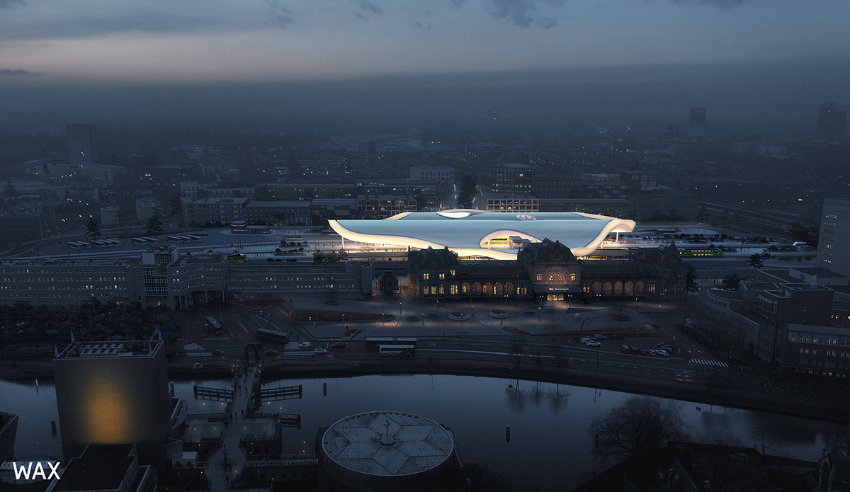 荷兰 Groningen 中央车站创新设计-3