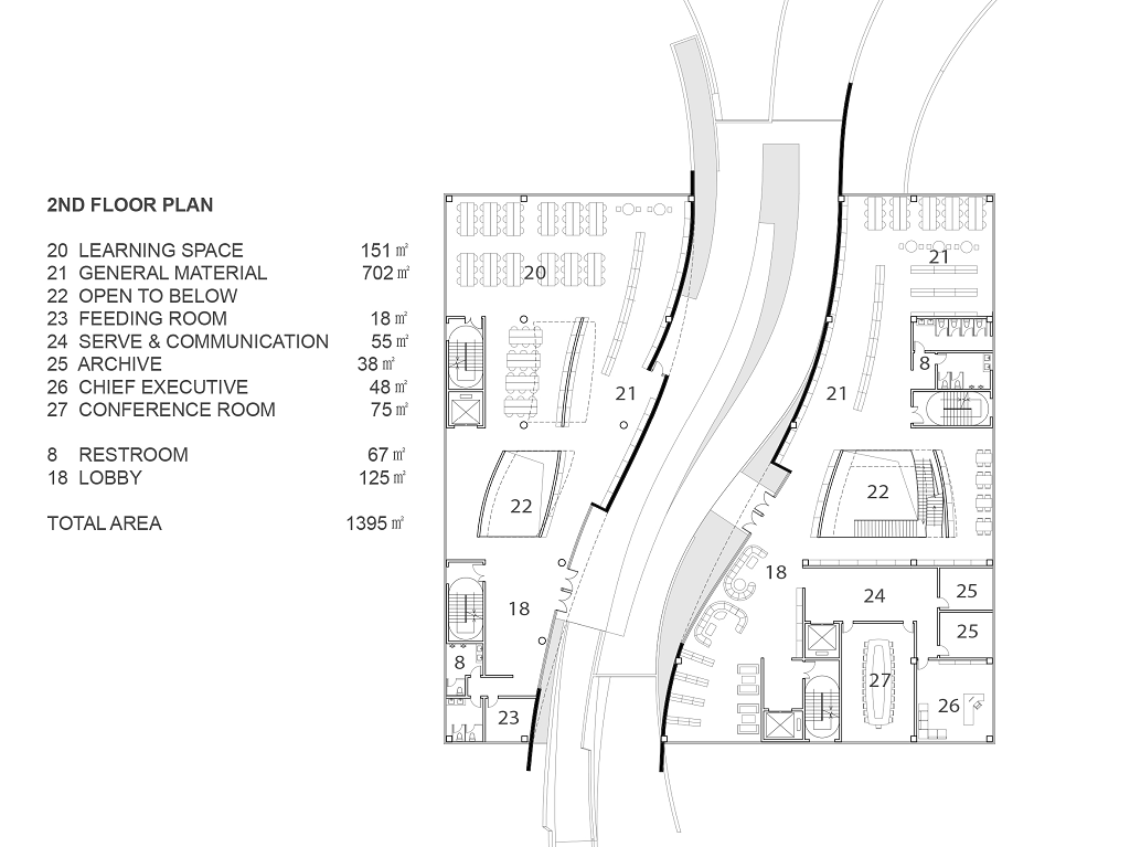 韩国松岛图书馆竞赛项目丨ARCHIMORPHIC-46