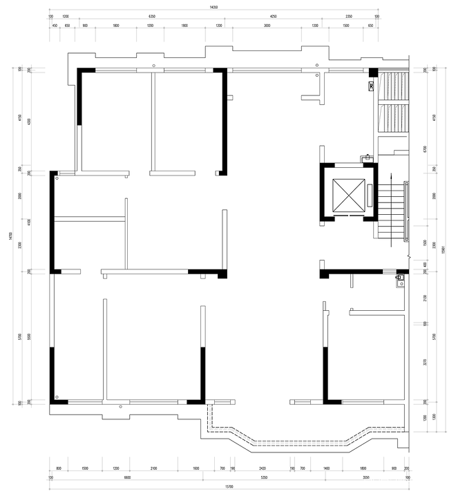 15万元四居及以上160平米装修案例丨中国天水丨硬装为宜居空间设计,软装为例外软装设计-20
