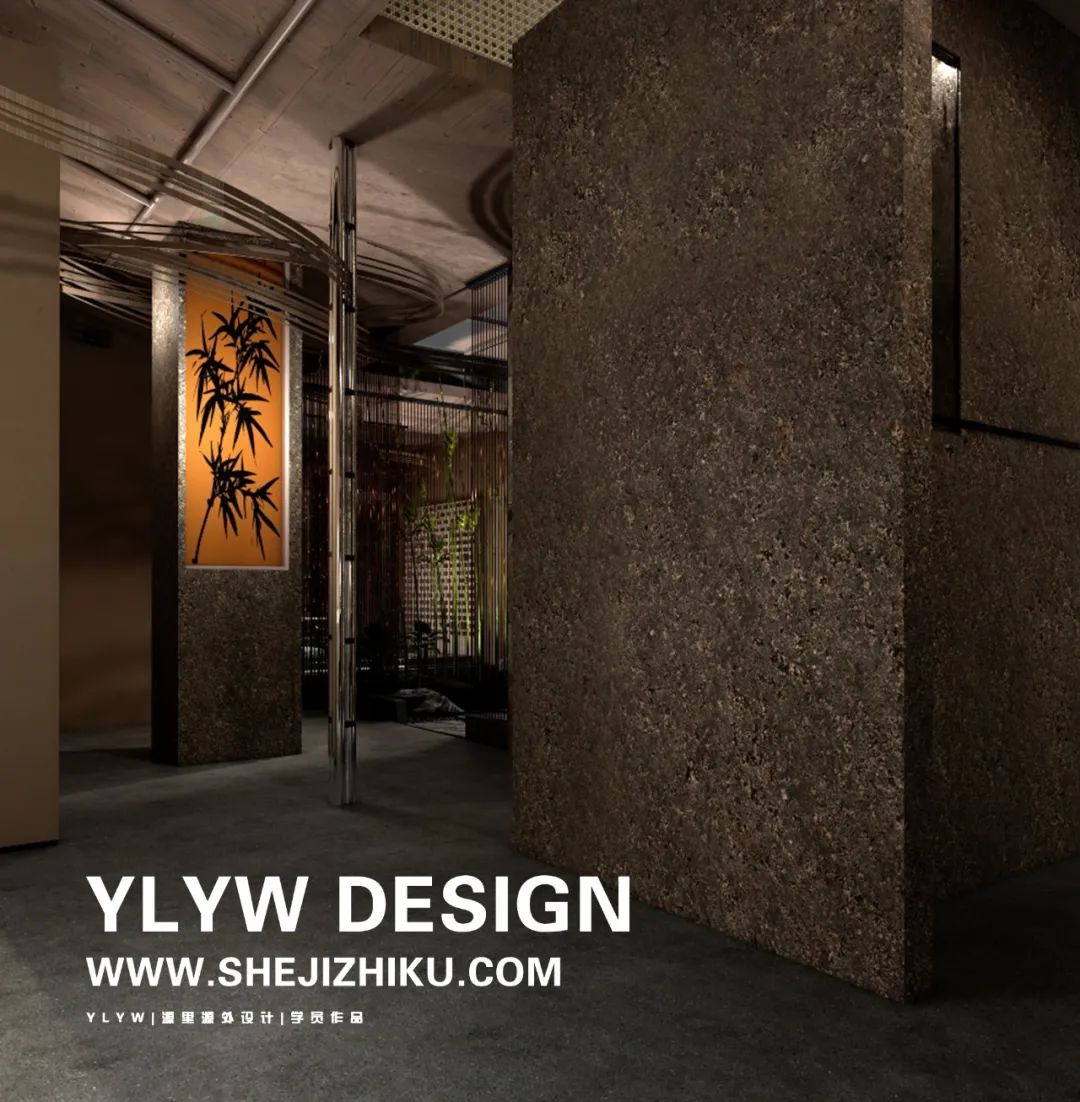 竹之境·会所室内设计丨YLYW DESIGN-12