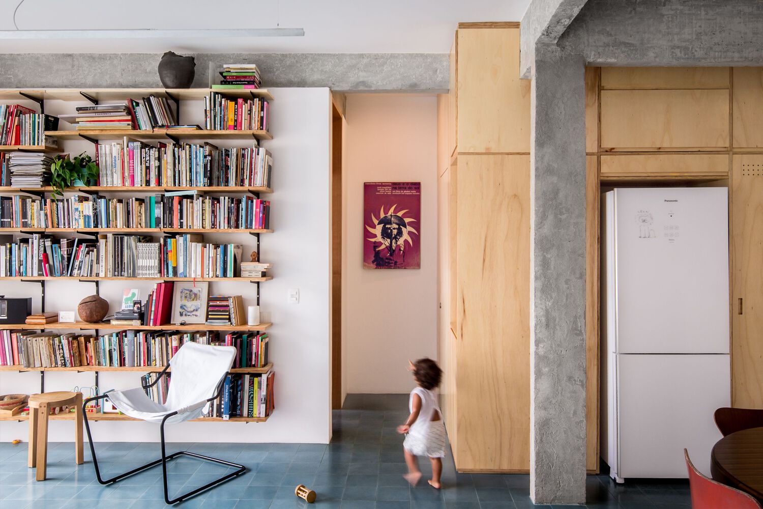 巴西圣保罗 Alameda Barão de Limeira 公寓翻新设计-14