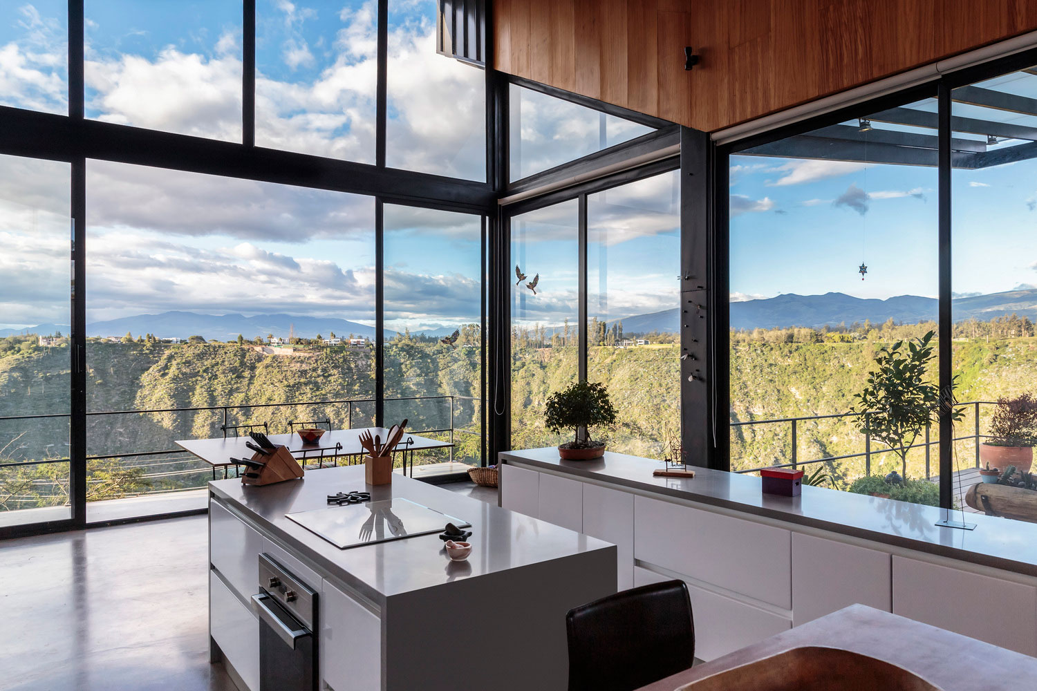 厄瓜多尔 Chiché河畔的现代绿意住宅-31