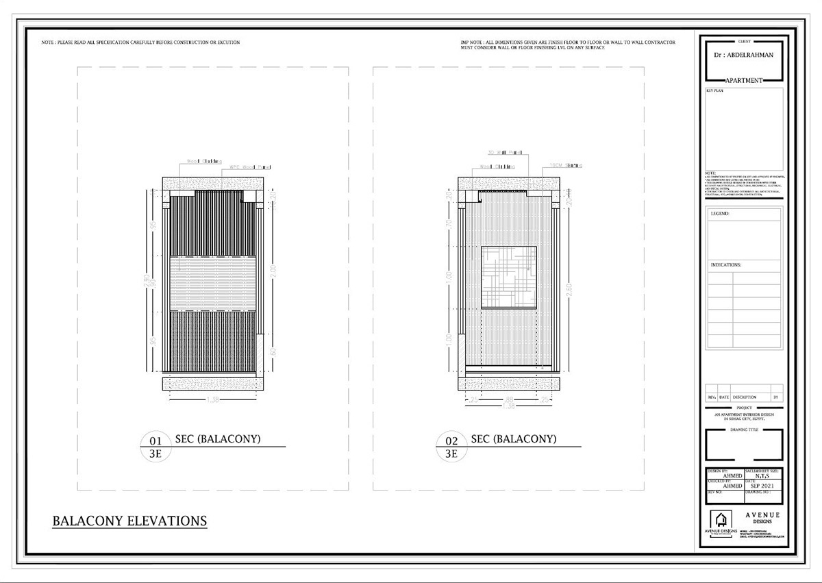 DI APARTMENT 现代内饰设计丨埃及丨Avenue Designs-13