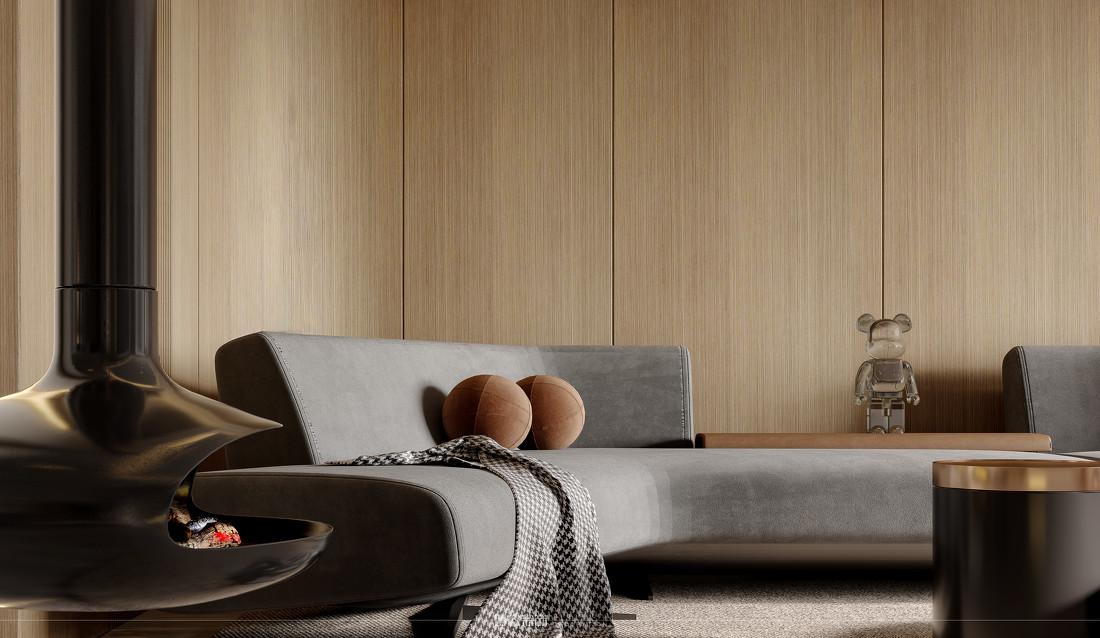 自然之境 · 260㎡大平层私宅全景玻璃窗设计-5