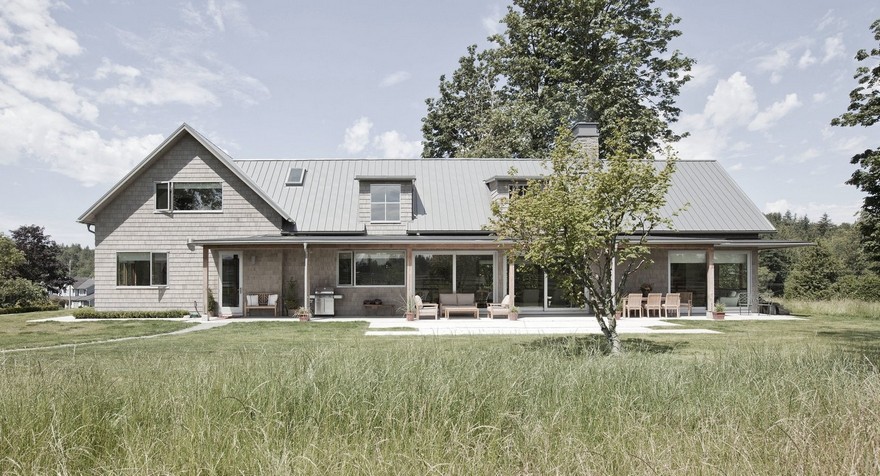 加拿大乡村马术家庭牧场,自然光与户外融为一体-6