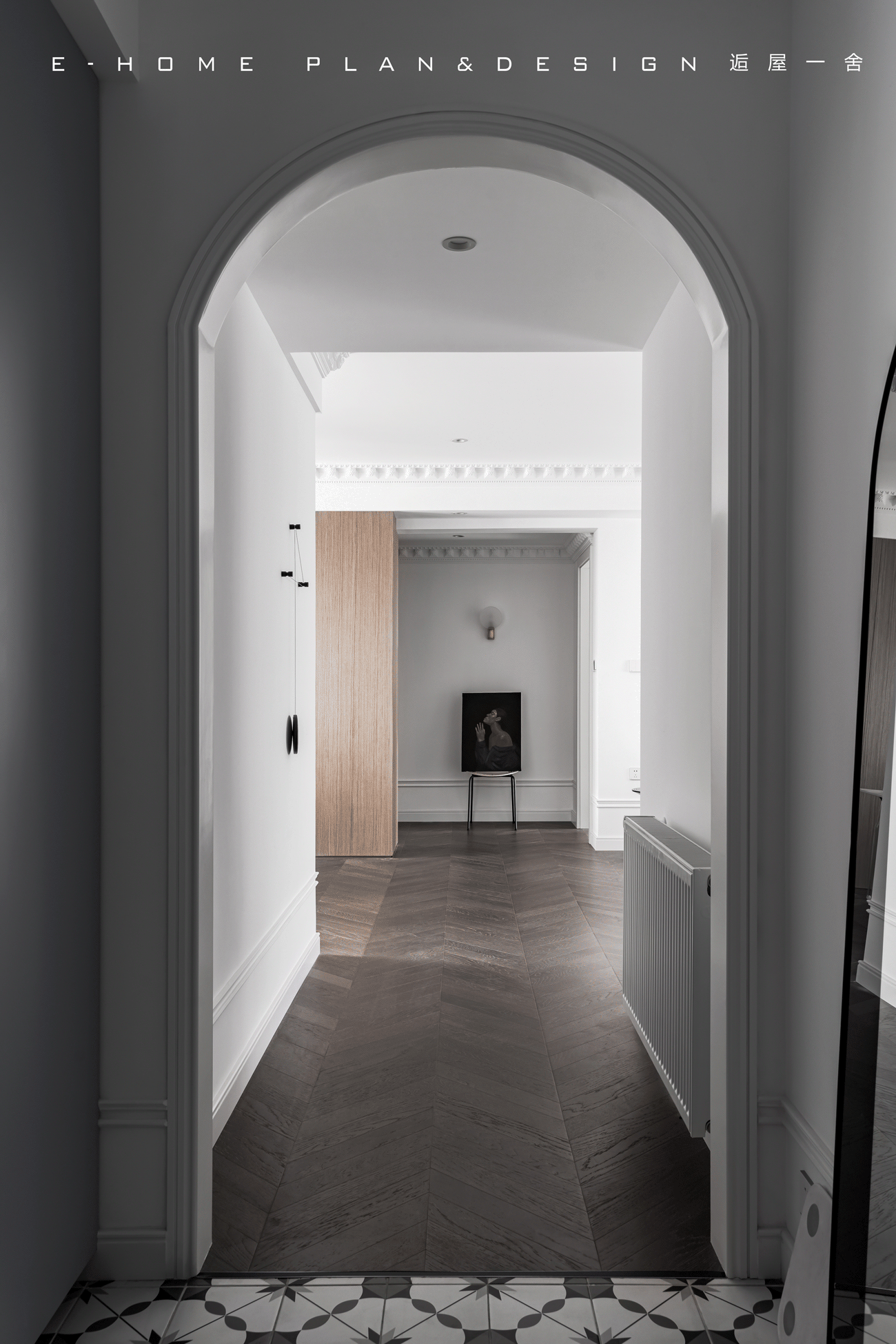 由入户衣帽间，进入一个画廊般的家-8