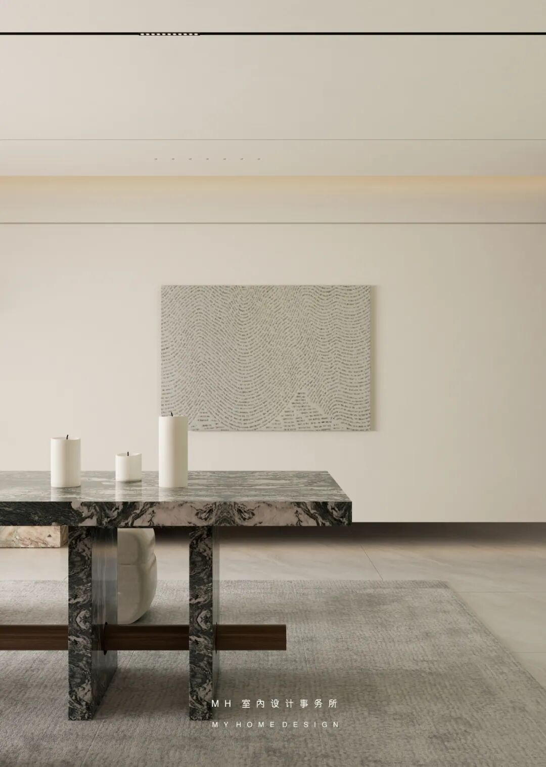 【首发】MH设计新作：自由·归属▏当代豪宅的极简艺术，让生活更有腔调-193