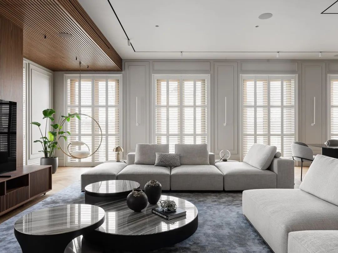 高级格调三口之家丨ABarchitects-8