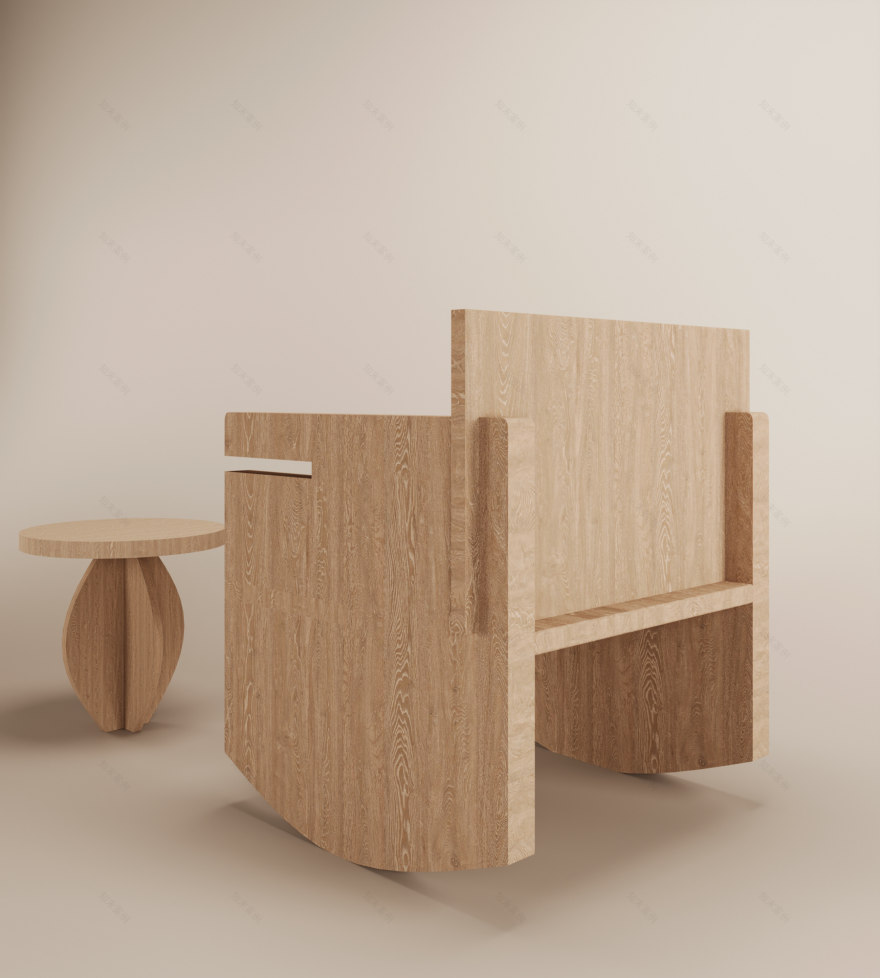 可拆解椅子设计-6