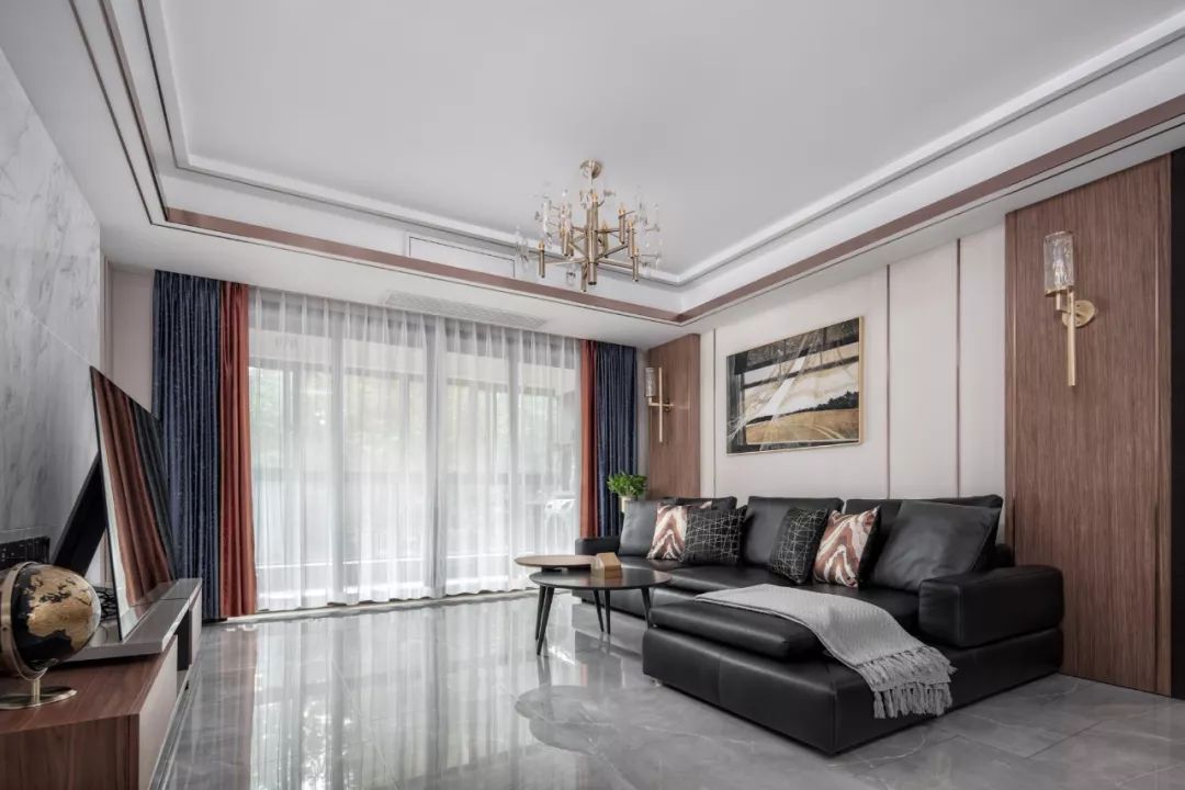 武汉天地现代轻奢三室两厅,诗意家居让生活更美好-34
